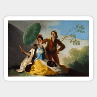 The Parasol - Francisco Goya Sticker